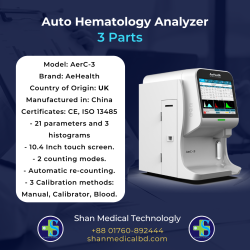 Auto Hematology Analyzer (3 Parts)